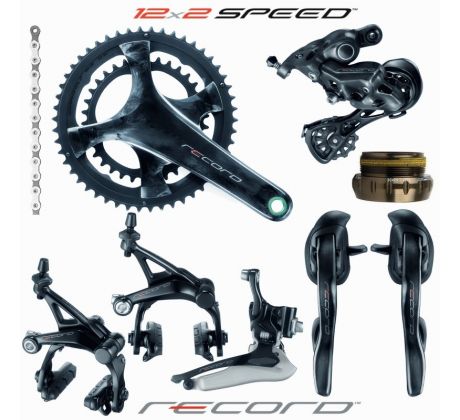 Sada Record Campagnolo 12s 175mm 52-36