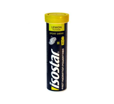 ISOSTAR 120G POWER TABS, LEMON