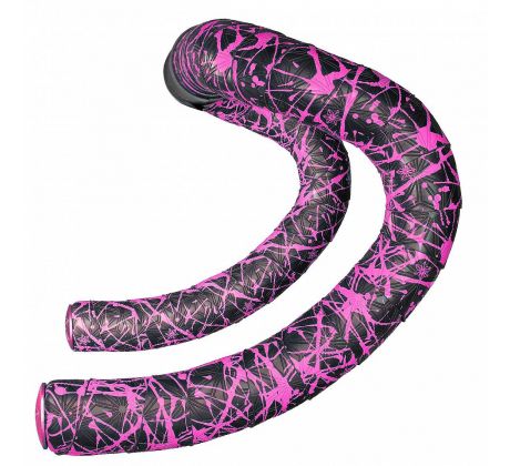 Supacaz Super Sticky Kush Splat neon růžová 1