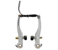 ČEĽUSTE BRZDOVÉ PROMAX V-TYP, DURAL , 110MM, BIELE