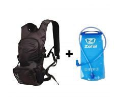RUKSAK ZÉFAL 6+2 LITRE Z HYDRO XC, ČIERNY