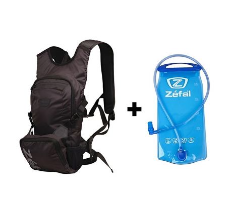 RUKSAK ZÉFAL 6+2 LITRE Z HYDRO XC, ČIERNY